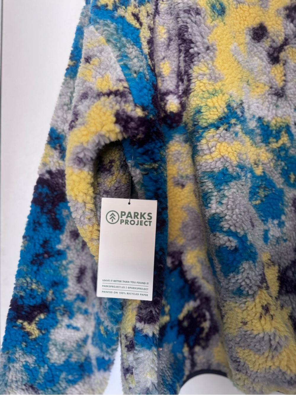 Parks Project Printed Sherpa Fleece Jacket - Picture 4 of 6
